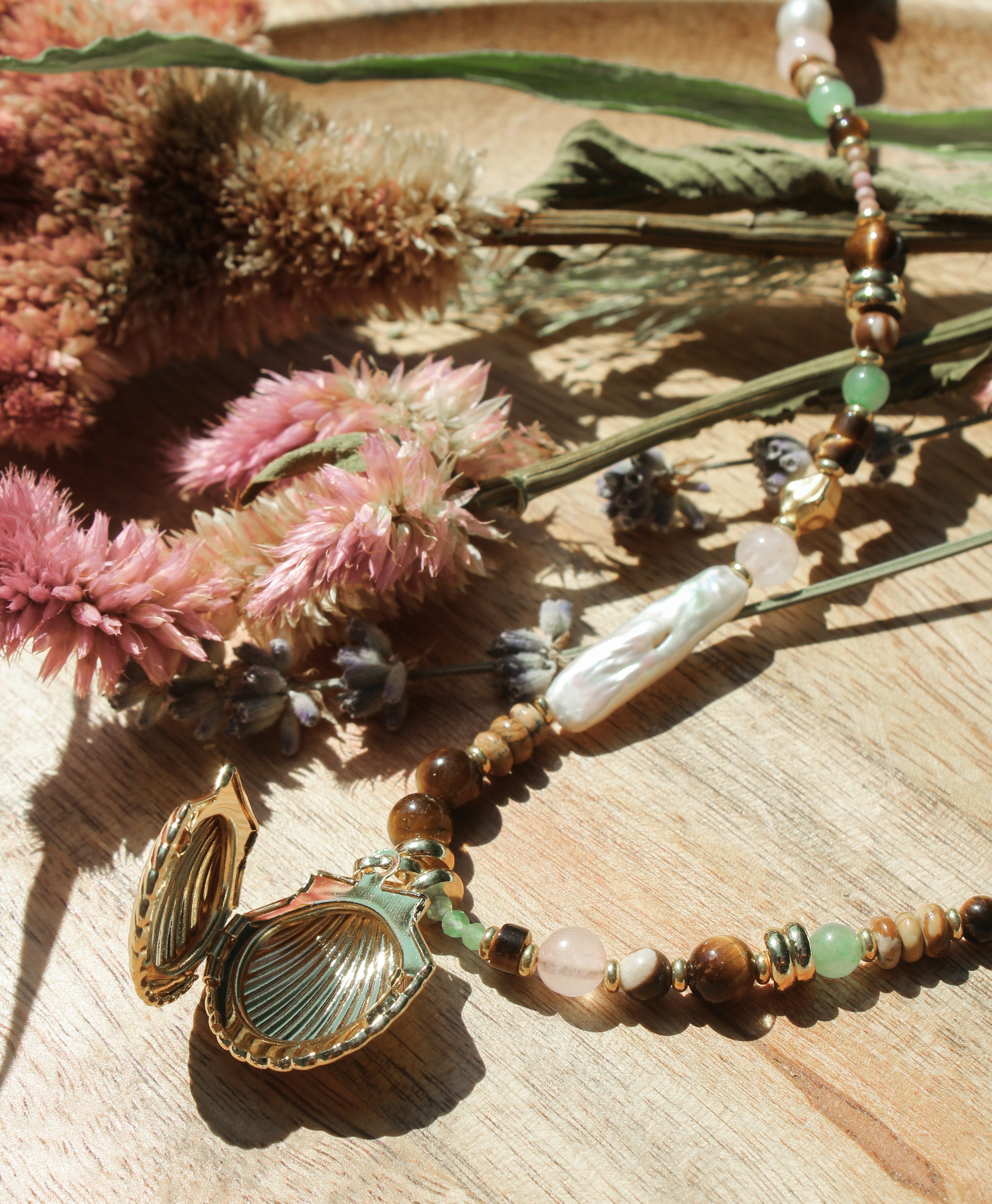 Seaside Locket Necklace