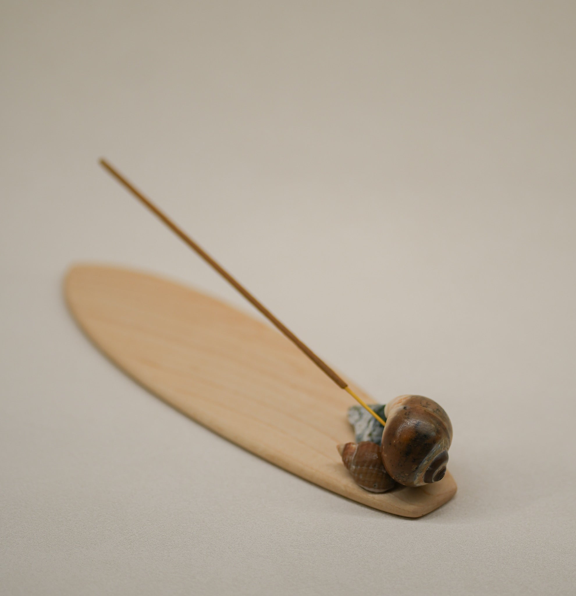 Shell Surfboard Incense Holder