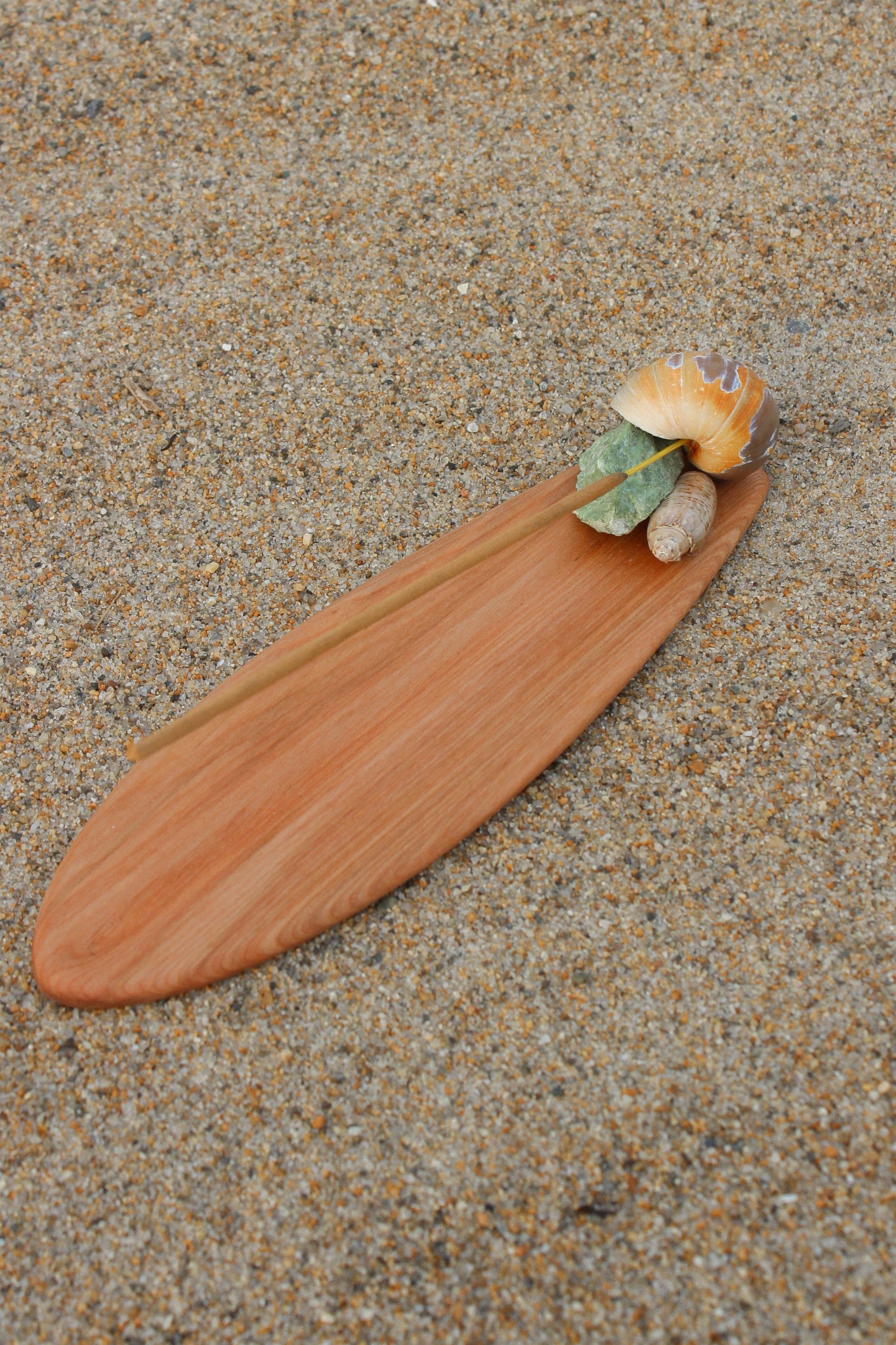 Surfboard Shell Incense Holder 1/1