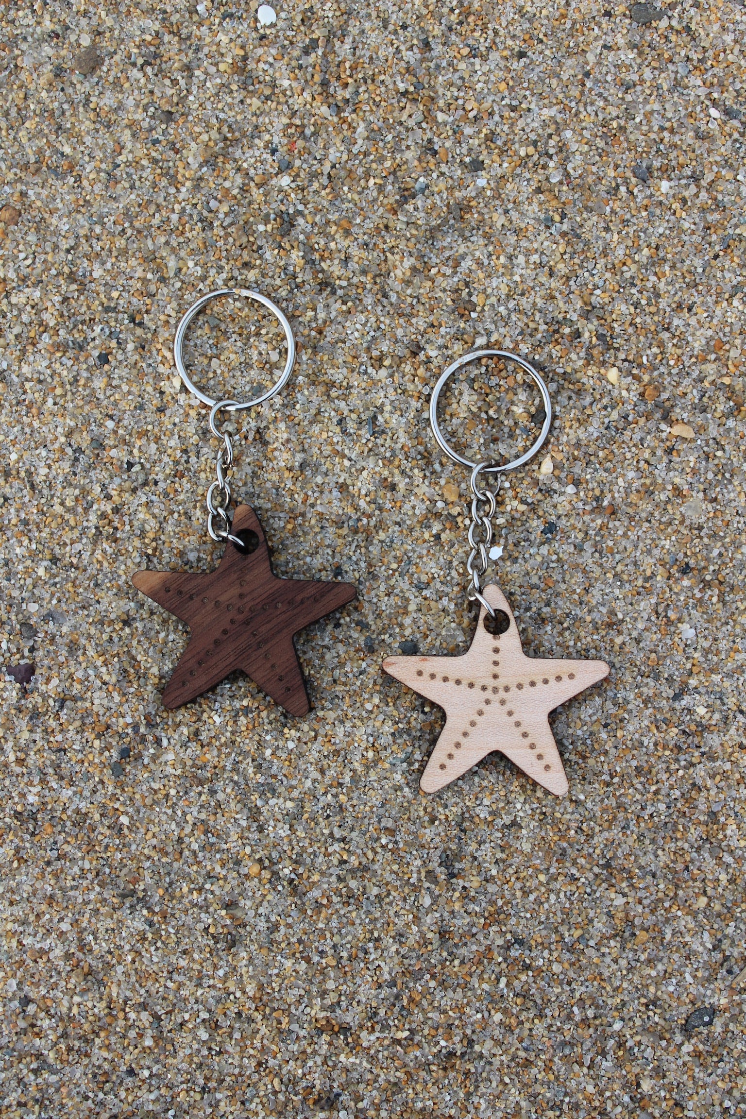 Starfish Keychain