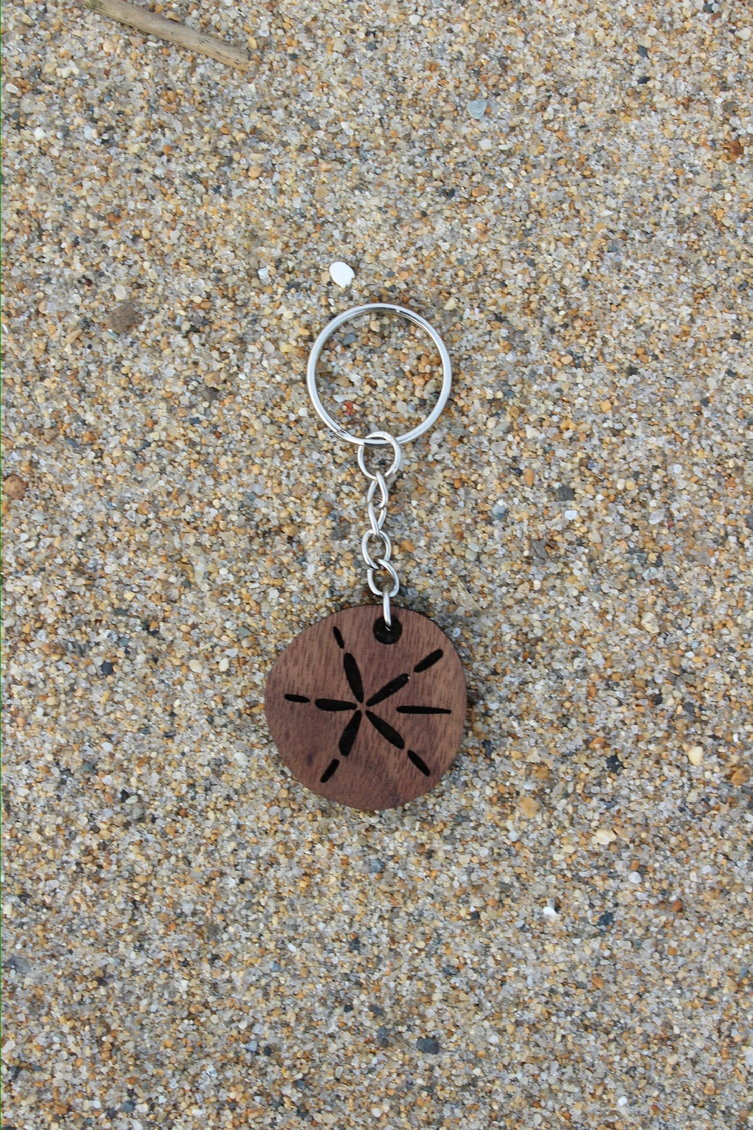 Sand Dollar Keychain