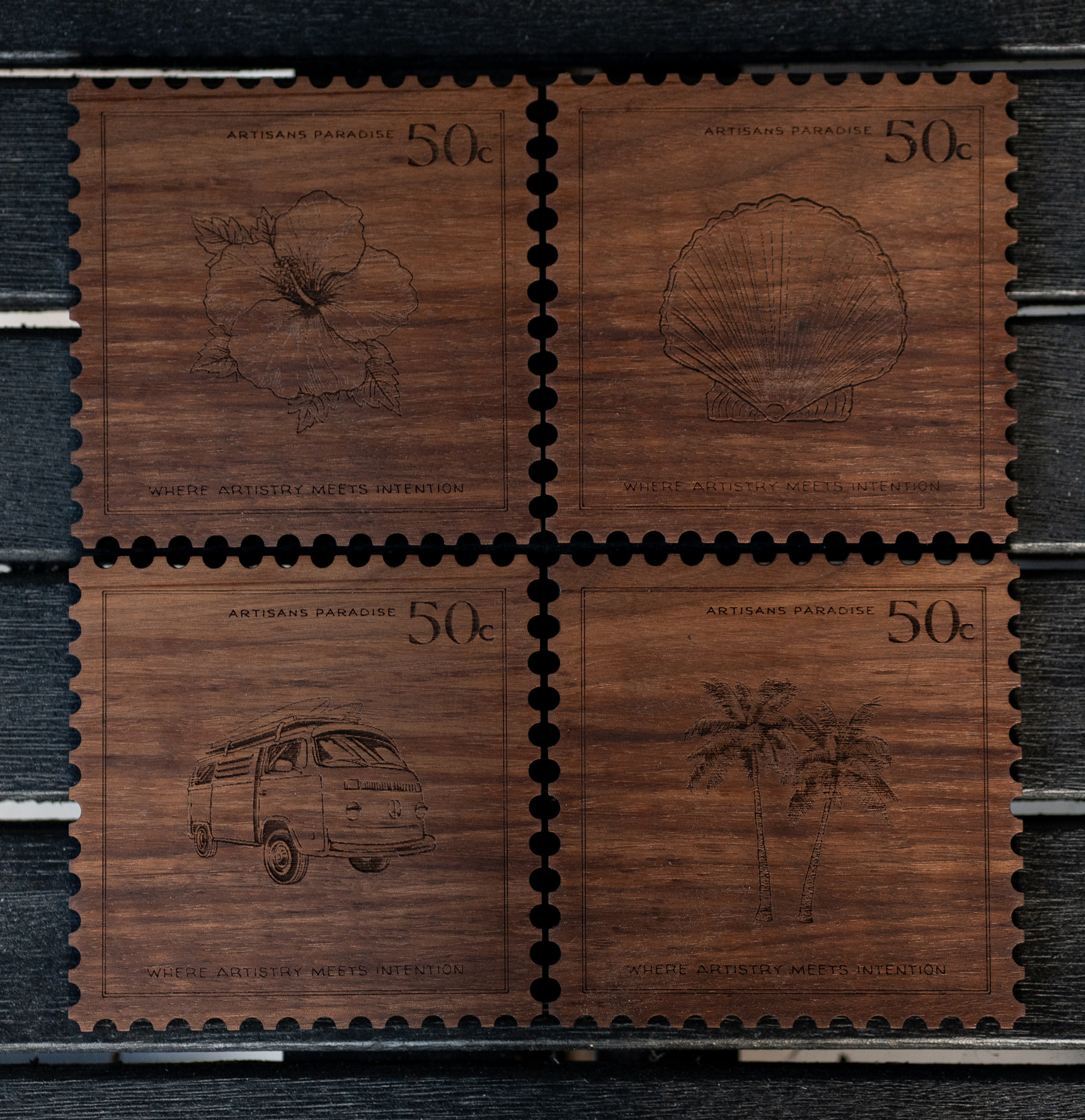 Paradise Stamp Collection