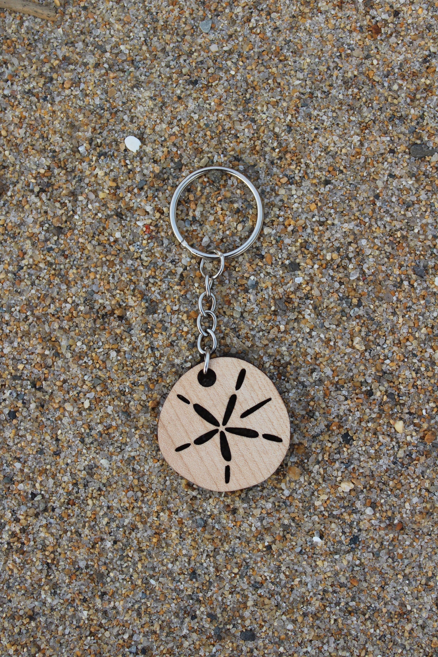 Sand Dollar Keychain