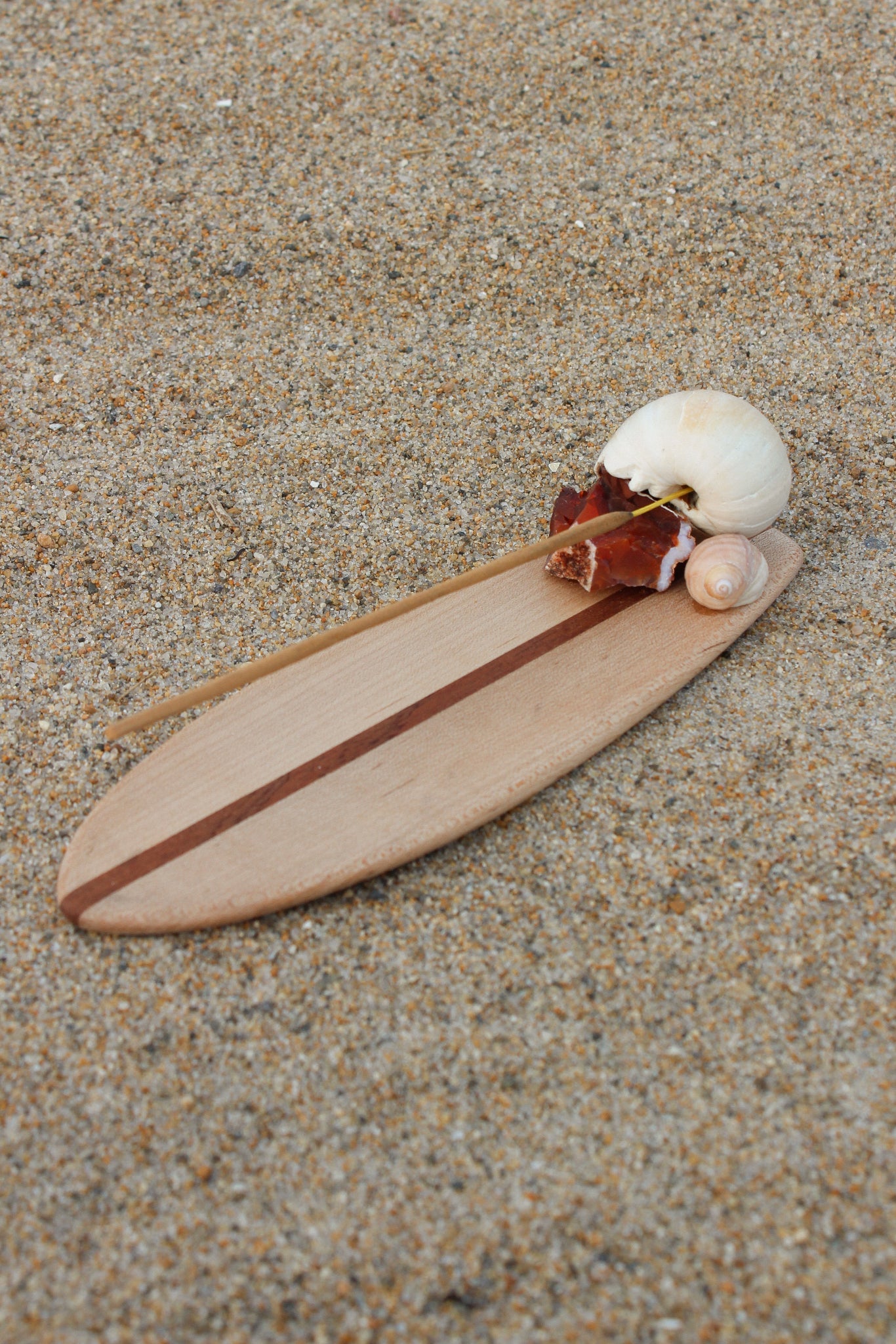 Surfboard Shell Incense Holder 1/1