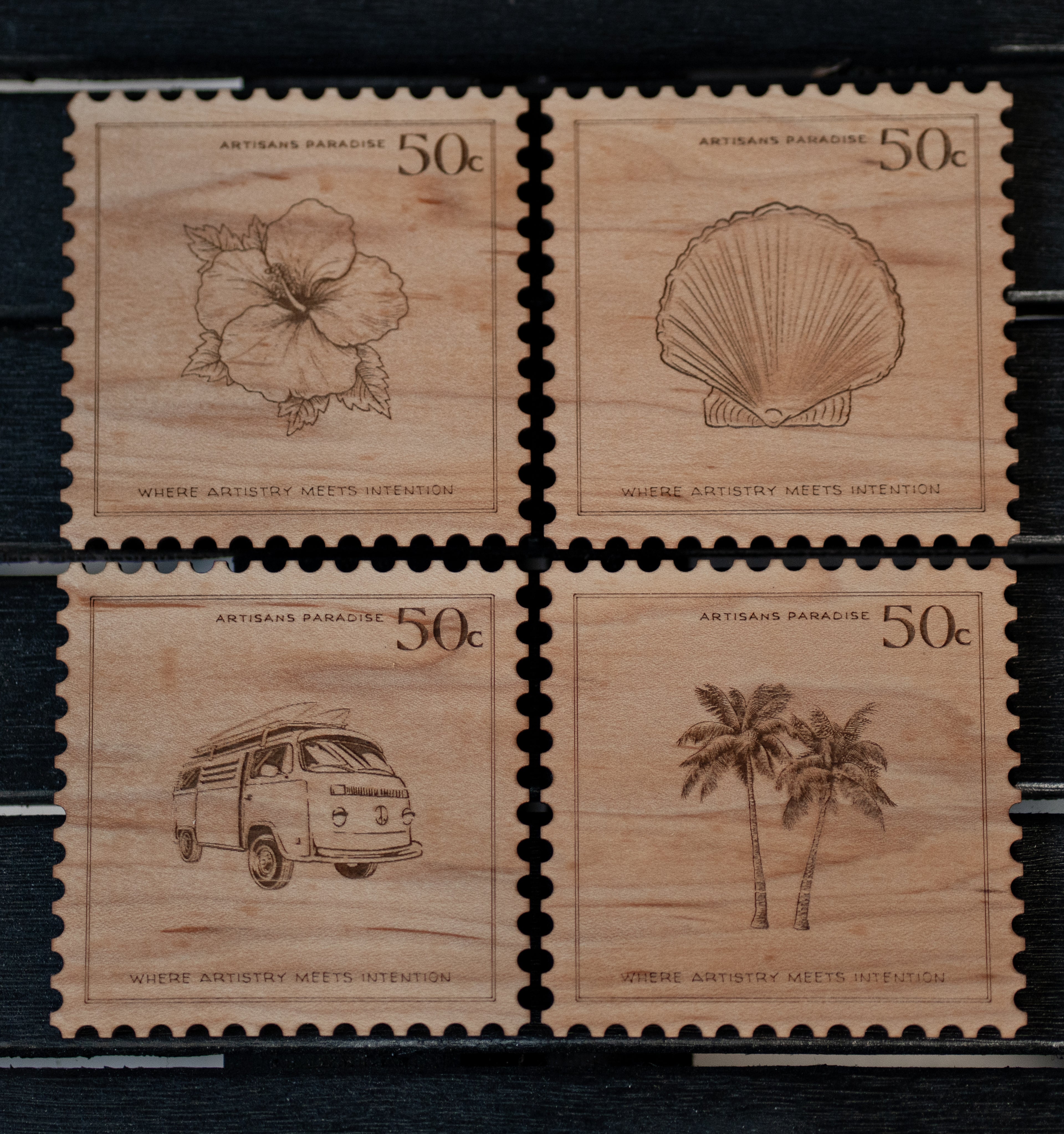 Paradise Stamp Collection