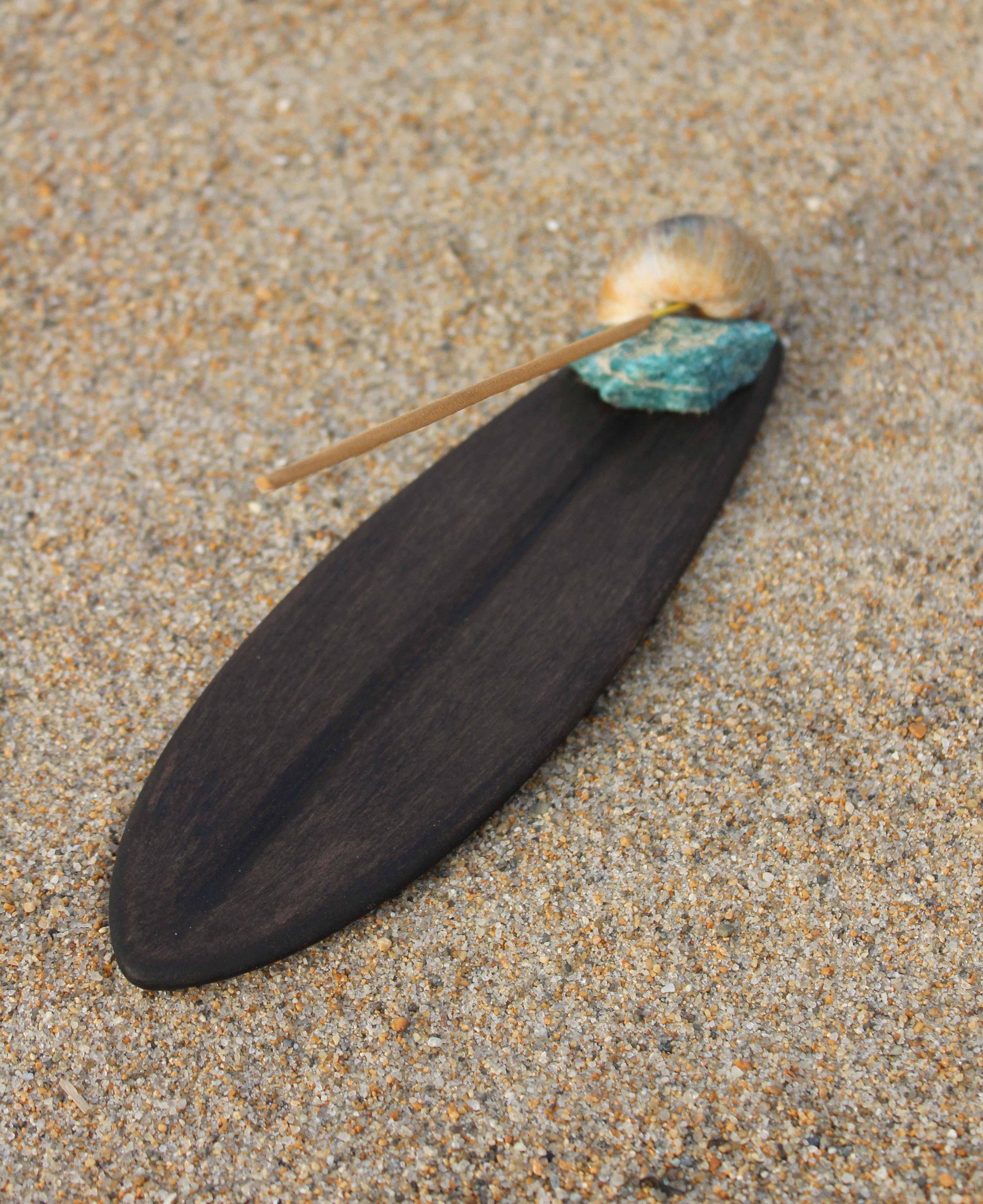 Surfboard Shell Incense Holder 1/1