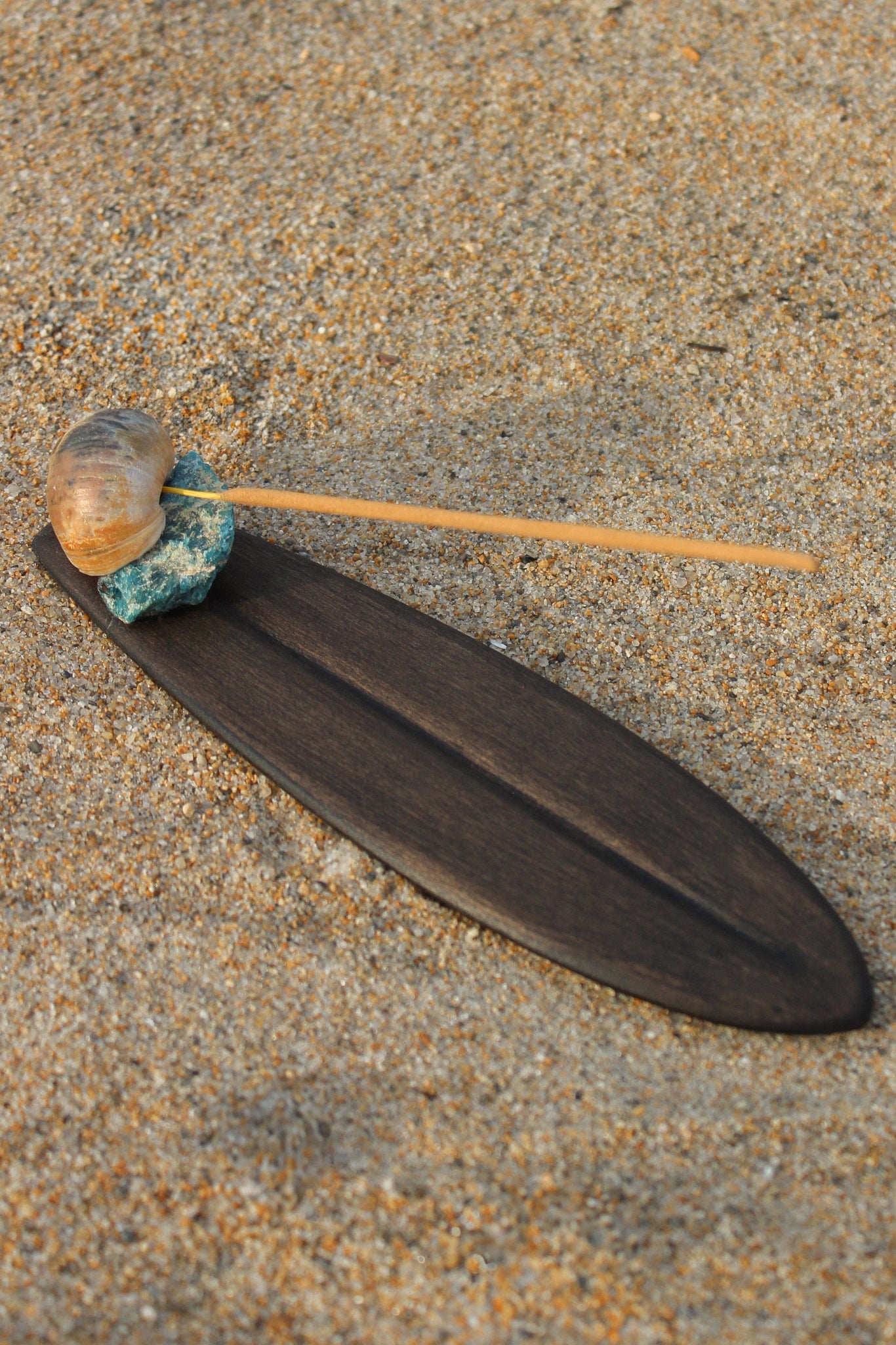 Surfboard Shell Incense Holder 1/1